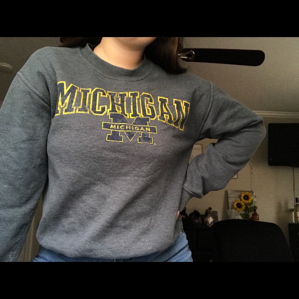 michigan sweatshirt